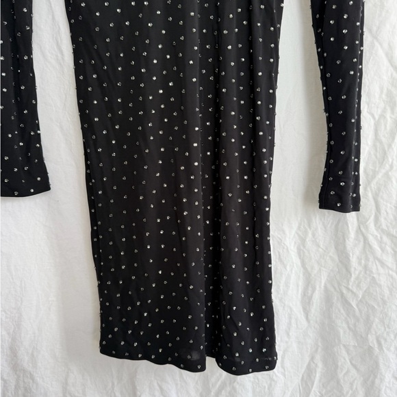 Jimmy Choo for H&M Rhinestone Dress Low Back Size XS - Picture 3 of 16